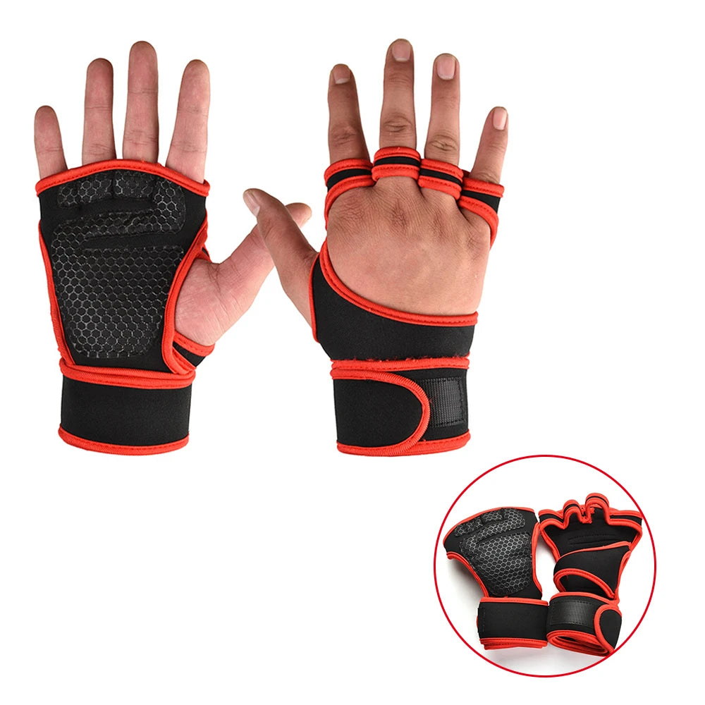 Premium Workout Training Gloves – Non-Slip Weight Lifting Grip Gloves For Men and Woman