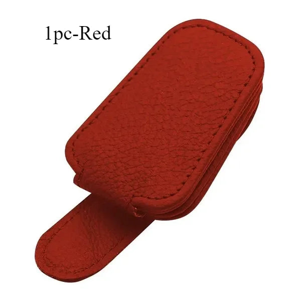 Magnetic Car Sun Visor Glasses Holder – Secure Sunglasses Clip