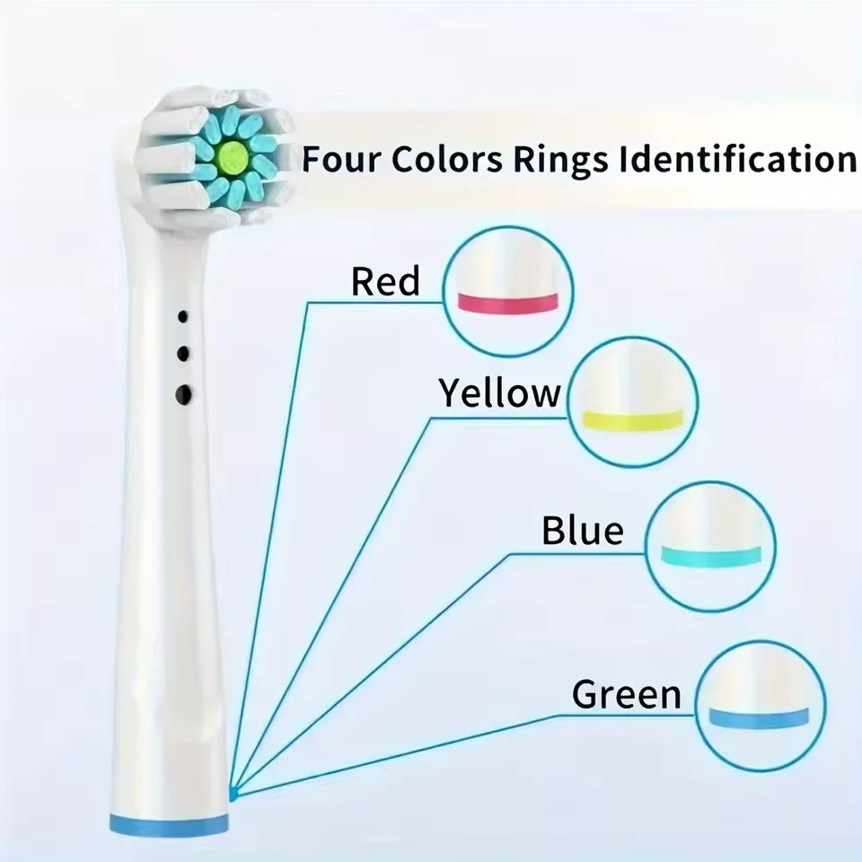 Replacement Toothbrush Heads Compatible with Oral-B Braun Professional Electric Toothbrush 4/12/16 pcs