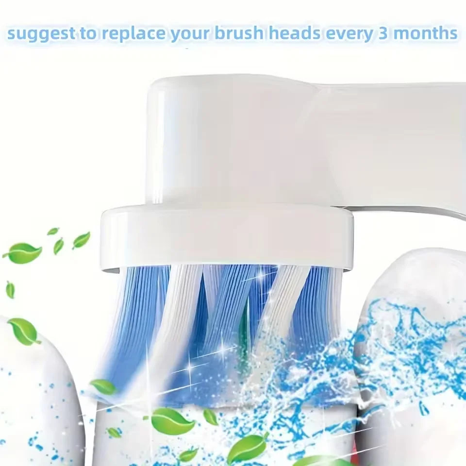 Replacement Toothbrush Heads Compatible with Oral-B Braun Professional Electric Toothbrush 4/12/16 pcs