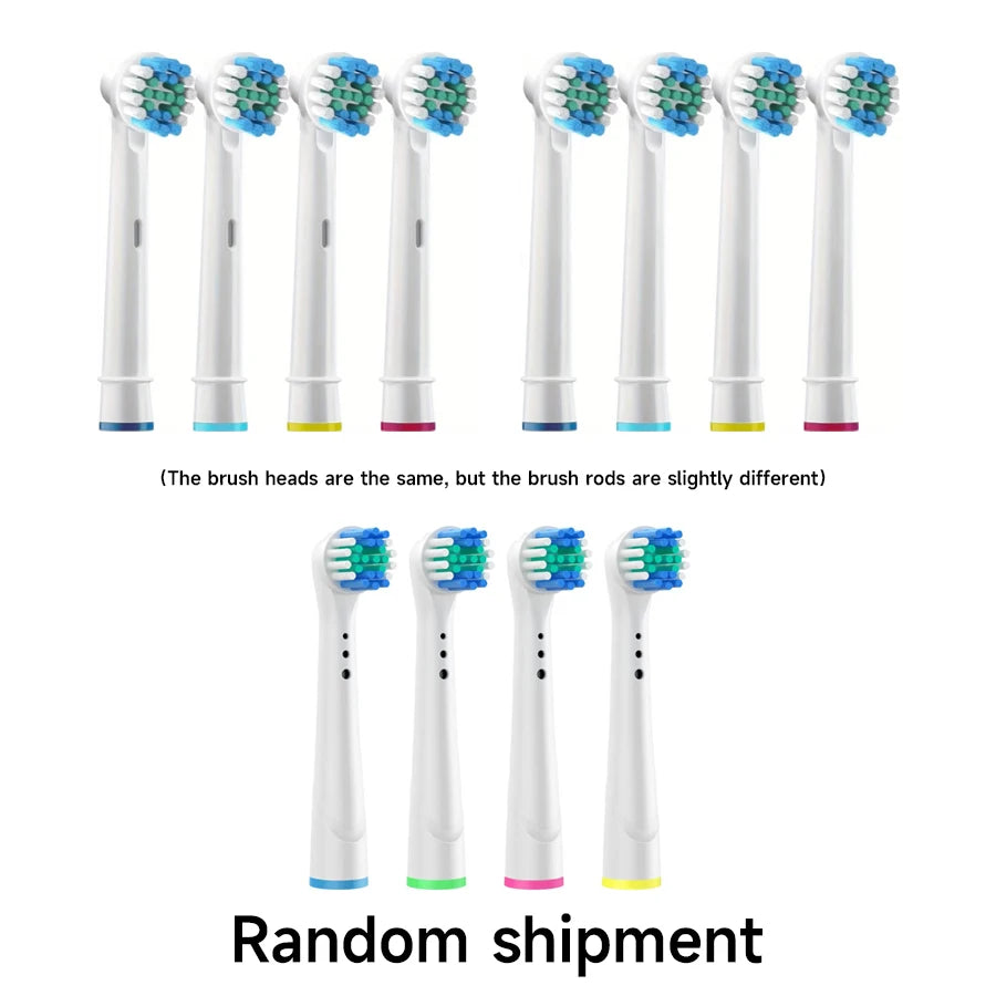 Replacement Toothbrush Heads Compatible with Oral-B Braun Professional Electric Toothbrush 4/12/16 pcs