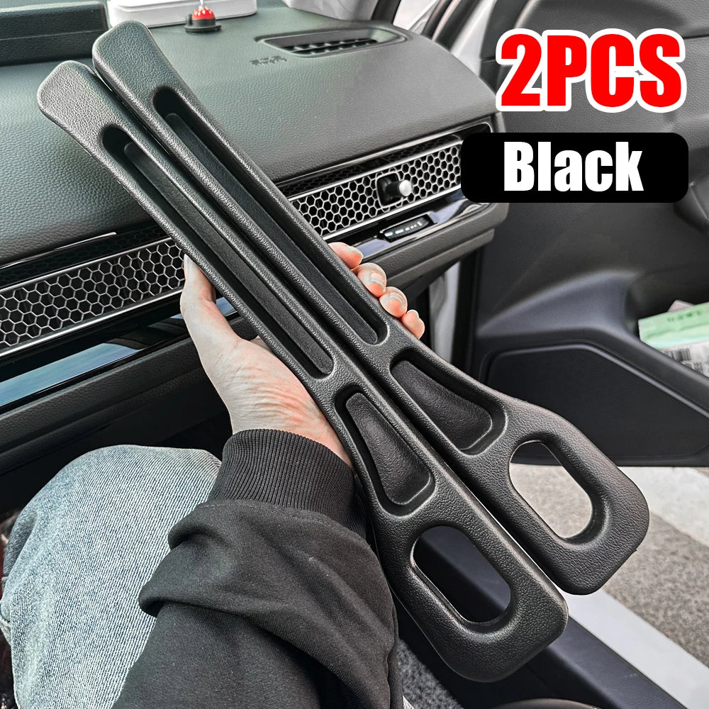 2-Piece Car Seat Gap Organizer – Stop Items from Falling Between Seats
